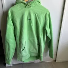 Supreme パーカー オリーブ×レッド バイカラー - メルカリ