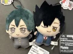 ハイキュー!!×サンリオキャラクターズ ちびぐるみ　　黒尾鉄朗　山口忠