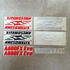 AWESOMATIX　ラジコンステッカー の一部（※難ありです）のサムネイル