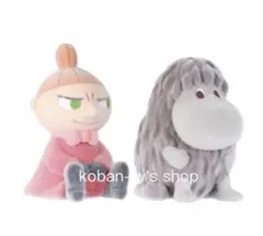 リトルミィ ご先祖 ２種 MOOMIN フロッキーフィギュアマスコット ムーミン