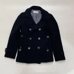 HARE ジップ ポケット ウール ショート ピーコート