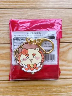 まじかるちいかわ トレーディングラメ入りラバーキーホルダー  シーサー