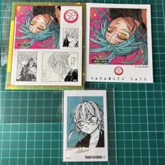 SAKAMOTO DAYS フォトカード & ステッカー　赤尾晶　2点セット