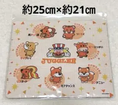 ジャグラーキャラクター　マウスパッド　動物　アニマル　オレンジ　大きめ