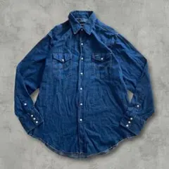 90s Wrangler USA製 デニムシャツ 70127MW アメカジ
