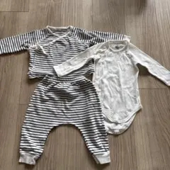 プチバトー　ルームウェア3点セット