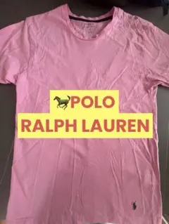 Polo Ralph Lauren ピンク Tシャツ M オーバーサイズ　大きめ