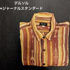 良品❤︎長袖シャツ【デルソル×ジャーナルスタンダード別注】ハンドメイド グアテマラ