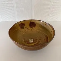 岩田藤七 直径36.5cm ギヤマン盛鉢 飾り ガラス 硝子 丸皿 インテリア