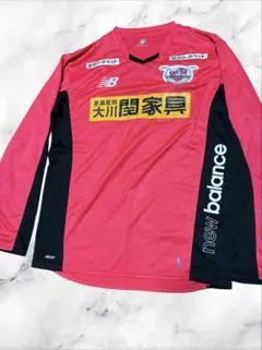 New Balance サガン鳥栖 ユニフォーム L ピンク/黒のサムネイル
