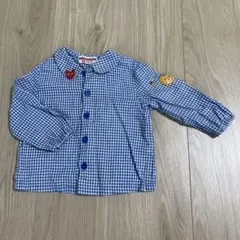 MIKIHOUSE ミキハウス　チェック柄 シャツ 80