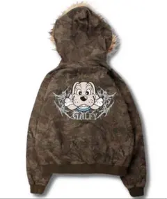 GIALFY 迷彩柄 パーカー セットアップ‼️