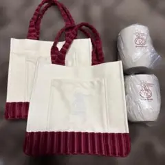 【週末価格】‼️コメダ珈琲福袋　タンブラーとトートバッグ2個セット