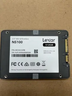 Lexar NS100 512GB SSD 2.5インチ 使用時間86時間 Lexar NS100 512GB SSD 2.5インチ 使用時間86時間 - メルカリ