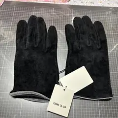 COMME CA ISM ブラック手袋 22cm