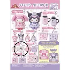 マイメロディクロミ当たりくじ クロミプレート