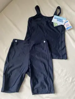新品　未使用　スクール水着 女子　セパレート　紺　170