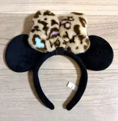 東京ディズニーリゾート ミニーマウス ヒョウ柄　カチューシャ