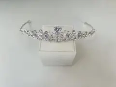 イヤリング&ネックレス&ティアラ　ウエディング