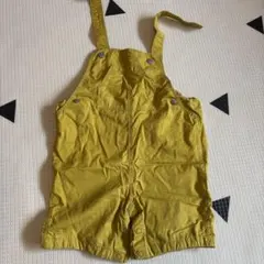 PETIT BATEAU イエローオーバーオール 18m