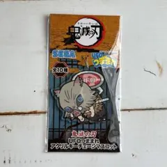 鬼滅の刃 嘴平伊之助 UFOつままれアクリルキーチェーンマスコット