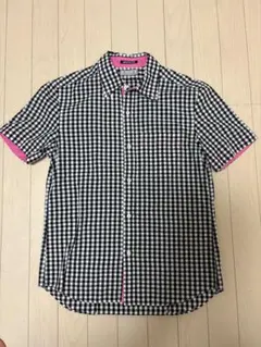 う*み様 BEAMS 半袖シャツ M 黒白チェック