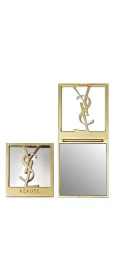 YVES SAINT LAURENT ノベルティ ミラー ブラシ 美容液セット