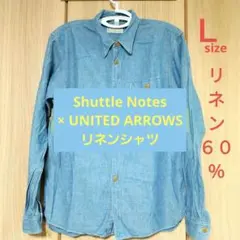 【麻】Shuttle notes＆UNITED ARROWSコラボデニムシャツのサムネイル