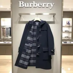 ヴィンテージ Burberry ×MARUZEN ダッフルコート ネイビー