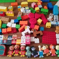 アンパンマン ブロックセット　おもちゃ　おまけ付き