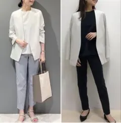 Theory luxe セオリーリュクス ノーカラージャケット 36 新品未使用