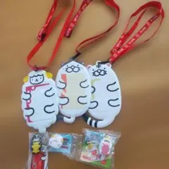 全部で6点 だっこずし パスケース 3種 だっこずしセットのサムネイル