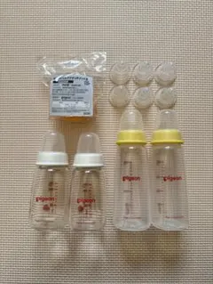 pigeon スリムタイプ哺乳瓶 4本セット