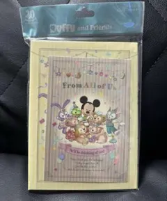 ディズニーシー ダッフィー ポストカードホルダー