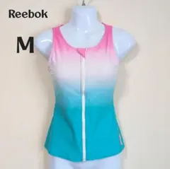 Reebok フィットネス水着 トップス 9M グラデーション 前開きのサムネイル