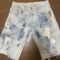 GOTCHA ダメージデニムショートパンツ