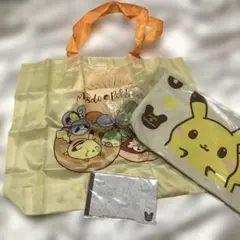 ミスド ポケモン 福袋 グッズ 3点セット（トートバッグ・エコバッグ・メモ帳)