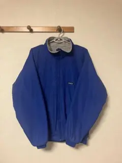 99年製パタゴニアシェルドシンチラmade in usa Lサイズ…ブルー