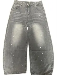 バギーデニム　elev g.e.e.k 地底人オンラインMenes QS86