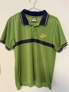 NIKE SPORTSWEAR パイル地 ポロシャツ グリーン M