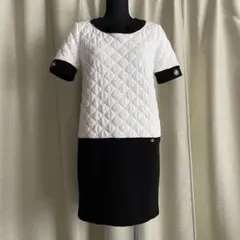 【美品】RINASCIMENTO XS キルティングワンピースのサムネイル