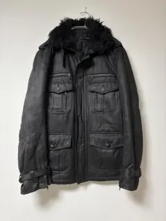 ファー付きジャケット　アウター