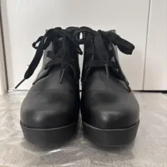 ブラックハイカットブーツ