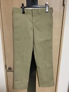 新品　Dickies ベージュ ワークパンツ スリムフィット　873
