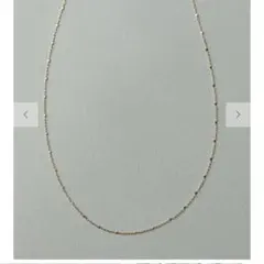ete ペダルチェーンネックレス　K10YGのサムネイル