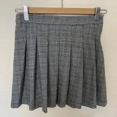 ZARA キッズ チェック柄 プリーツスカート 140cm