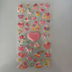 マシュマロシール　ぷくぷくシール