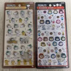 【正規品】スヌーピーボンボンドロップシールシール2枚セット