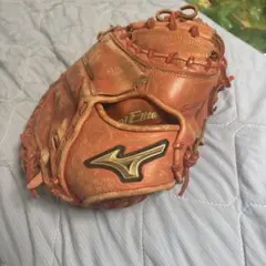 Mizuno グローブエリート オレンジ　キャッチャーミット