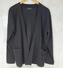 美品✨ナノユニバース　コットンニット　カーディガン　羽織　L